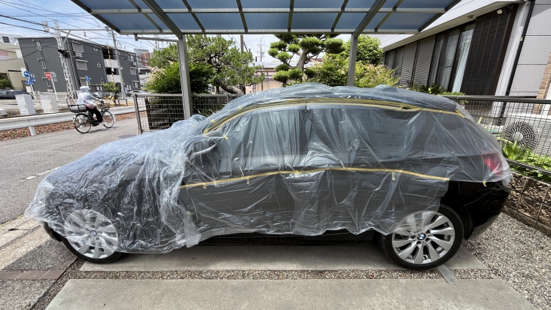 ボディ全体のマスキング